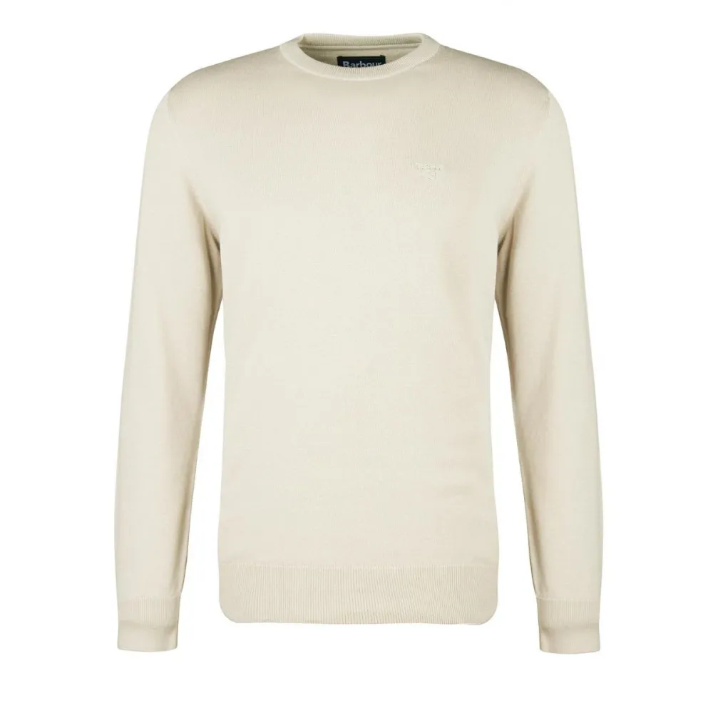 Maglione Barbour Uomo Girocollo In Cotone Pima