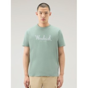 T-shirt Woolrich Uomo Embroidered Logo