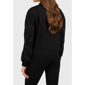 Felpa Con Strass Liu Jo Donna