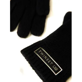 Guanti Twinset Donna Logo