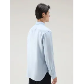 Camicia Woolrich Uomo Lino