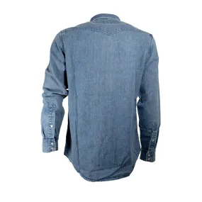 Camicia Woolrich Uomo Denim