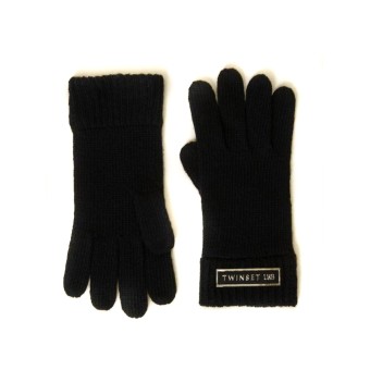 Guanti Twinset Donna Logo